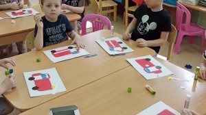 Безопасность  Аппликация Пожарная машина  Средняя группа  2021 год