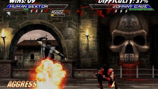 Mortal Kombat Project Davex Edition - HUMAN SEKTOR Gameplay Playthrough смотреть онлайн