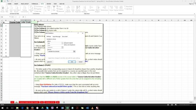 Excel Question 2 смотреть онлайн