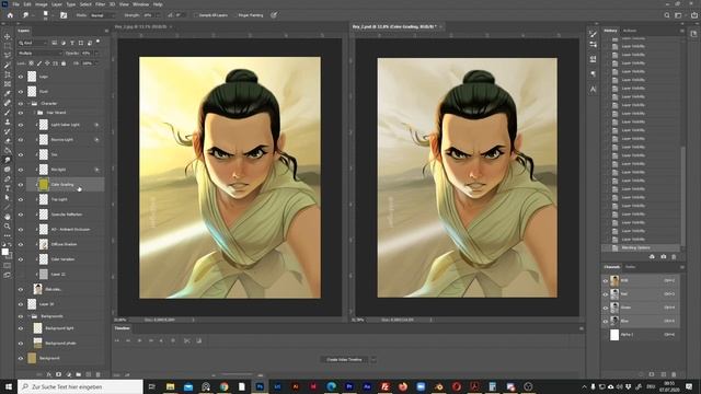 Procreate Export To PSD, the Color Difference Issue Fixed - Difference of the Add Layer in Photosho смотреть онлайн