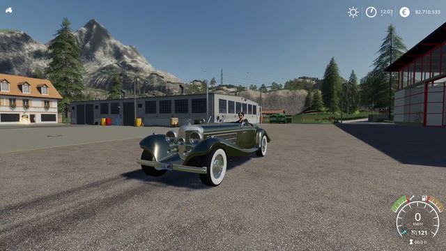 LS19 Modvorstellung - Mercedes-Benz 540K 1936 - LS19 Mods смотреть онлайн