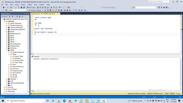 How to Create Database in SQL Server смотреть онлайн