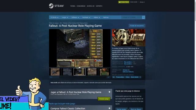 JUEGAZO GRATIS: |FALLOUT 1 PC STEAM| -CORRED!! TIEMPO LIMITADO- смотреть онлайн