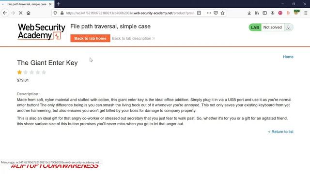 WEB PENETRATION TESTING : DIRECTORY TRAVERSAL VULNERABILITY WITH BURPSUITE смотреть онлайн
