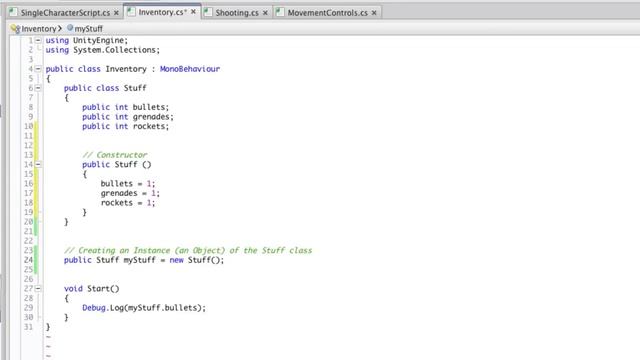 Unity3d учебник 2019 || Unity Скриптинг Классы C# смотреть онлайн