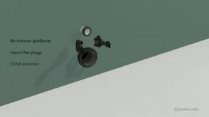 Инструкция по установке напольного приставного унитаза Catalano со скрытым креплением к стене