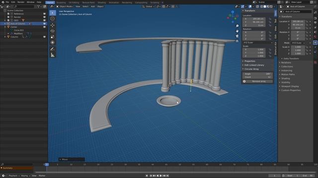 Blender - CIRCULAR ARRAY Addon - In-depth look смотреть онлайн