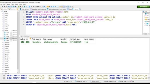 DBMS-24 Arrange the data result in ascending and descending order and use the BETWEEN keyword. смотреть онлайн