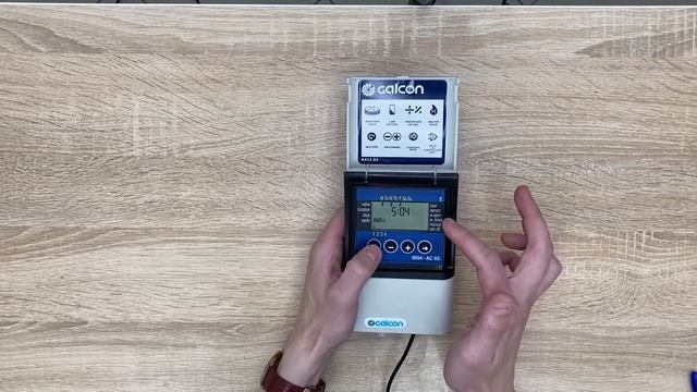 Автоматизация полива в теплице. Контроллер Calcon 8054-AC-4S смотреть онлайн