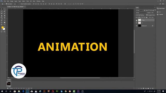 Creating an Animated GIF in Photoshop | Puppet warp animation | Photoshop Animation | GIF Animatio смотреть онлайн