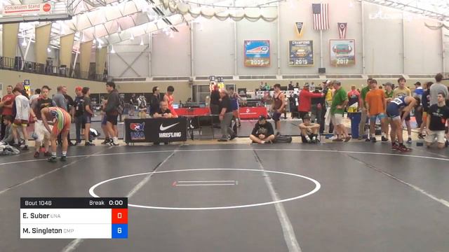 65 Kg Round Of 32 Edward Suber Unattached Vs Matthew Singleton Compound Wrestling смотреть онлайн