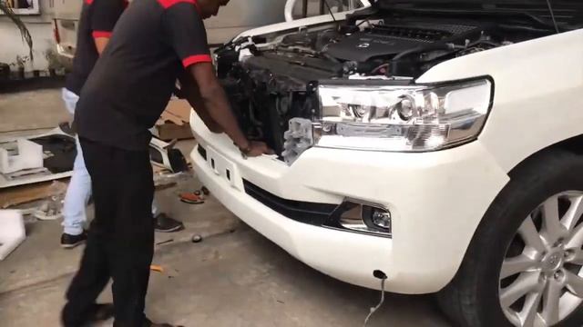Toyota Land Cruiser 200 рестайлинг в 2016 M tuning com смотреть онлайн