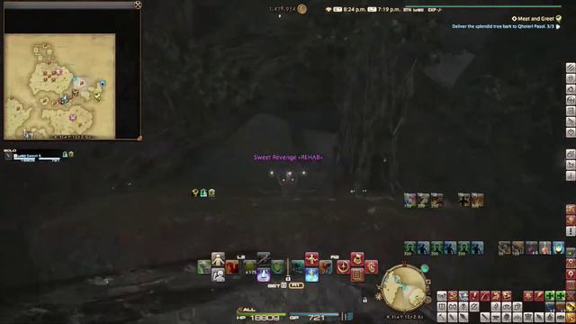 FFXIV Daily Quest Botanist 16 - Meat and Greet - Beast Tribe Qitari - Shadowbringers смотреть онлайн