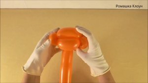 ОБЕЗЬЯНКА ИЗ ОДНОГО воздушного шарика One Balloon Monkey DIY TUTORIAL