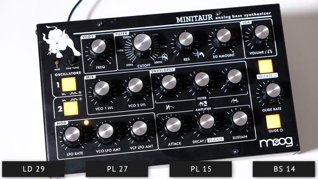 Moog Minitaur & Sirin: 100 Presets. Bass, Lead, Pluck, Chord смотреть онлайн
