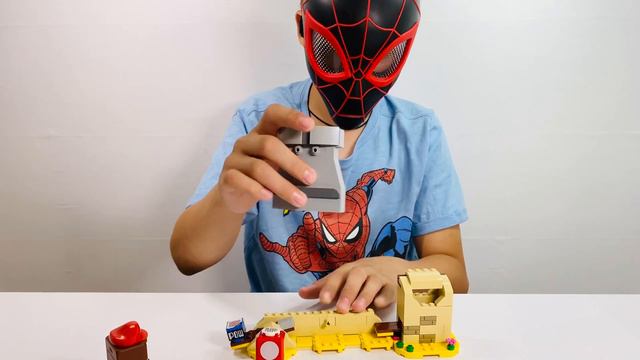 Lego Super Mario!Эксклюзив подарок к стартовому набору 40414!Обзор spider man По видеоигре Nintendo смотреть онлайн