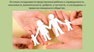 Семья и семейные ценности