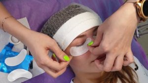 Эффективная изоляция нижних ресниц