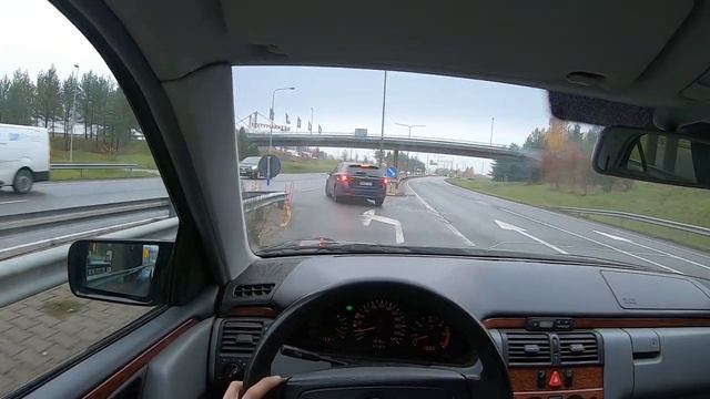 Mercedes-Benz E220 CDI W210 POV TEST DRIVE
