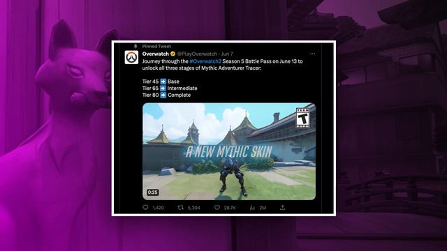 Some interesting changes to Mythic skins in Overwatch 2 смотреть онлайн