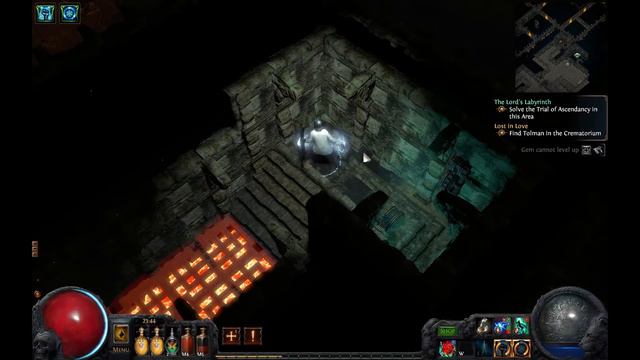 Path of Exile - Trial of Ascendancy #7 - Trial of Burning Rage, The Lord's Labyrinth смотреть онлайн