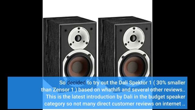 User Review: DALI - Spektor 1 (Black Ash) смотреть онлайн