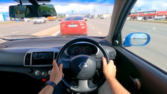 2003 NISSAN MARCH - POV Test Drive смотреть онлайн