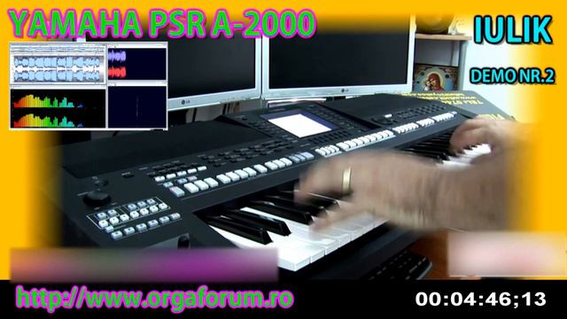 DEMO SOUND FACTORY YAMAHA PSR A-2000 Part 2 Unofficial