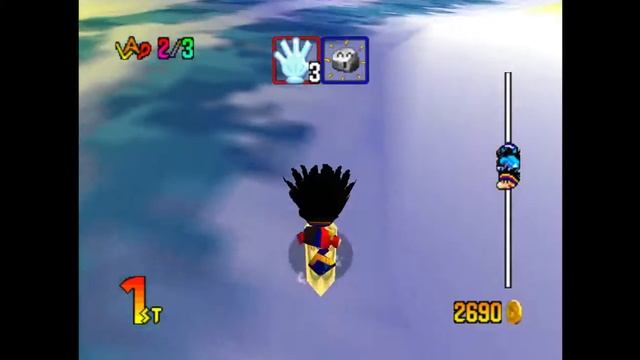 Snowboard Kids 2 Expert Mode Ice Land Itemless Run смотреть онлайн