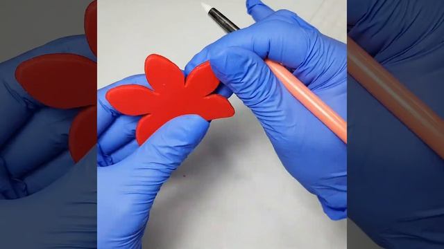 #мастеркласс #polymerclay Цветочное колье и брошь из полимерной глины  мастер-класс