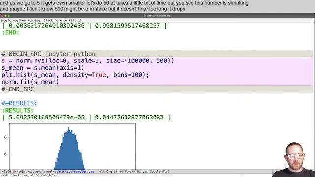 Simulating #statistics with #Python смотреть онлайн