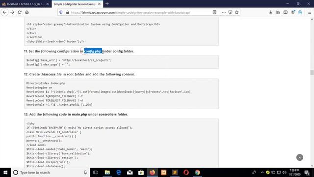 codeigniter session with bootstrap смотреть онлайн