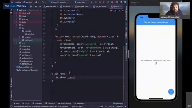 Flutterathon : APIs with Aswin Gopinathan смотреть онлайн