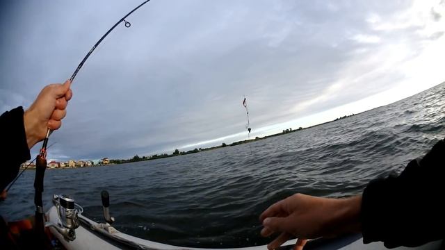 Хороший клев на вечерней зорьке. Быстрая рыбалка. Судак и окунь на джиг. Spinning моя Life. смотреть онлайн