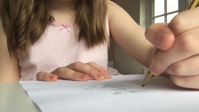 How to draw master bread from bread barber shop. смотреть онлайн