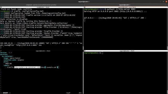 TRAEFIK - 8. PROVIDER DOCKER : PREMIERS PAS смотреть онлайн