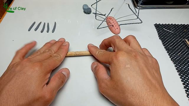 Sculpting Tailless Whip Scorpion (Damon diadema) Polymer Clay_ Life of Clay смотреть онлайн