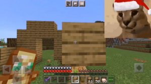 Шлёпа строит дом Но это спедран! minecraft PE