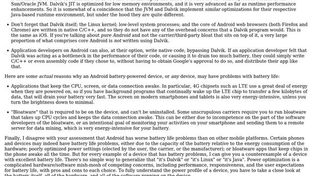 Does Android or Java use more power since it's running on a virtual machine? (5 Solutions!!) смотреть онлайн