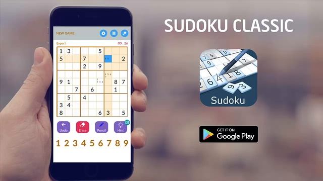 Sudoku Classic 2019 - Best Free Game Puzzle for beginners and advanced players. смотреть онлайн