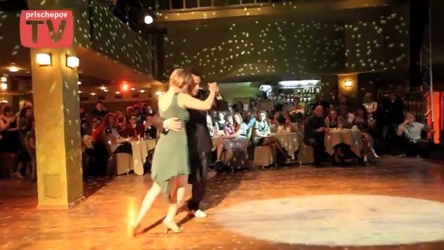 SOLEDAD TANGO FESTIVAL 2010, Giggio Giovanni & Anna Zyuzina, Moscow, rest."Durov" 18.04.10 смотреть онлайн