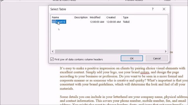 How to Print Multiple Letter from different name and address using Microsoft Word Mail Merge смотреть онлайн