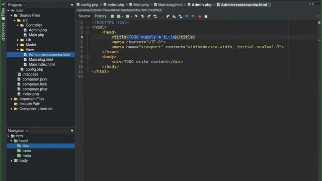 Php, composer, twig: Fazendo um projeto usando o Psr-4 смотреть онлайн