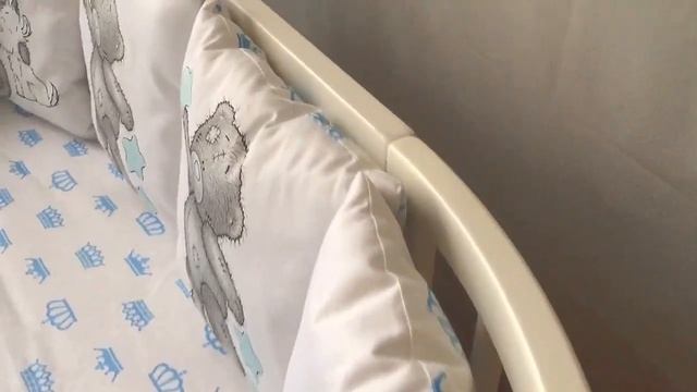 Воздушные бортики в кроватку смотреть онлайн