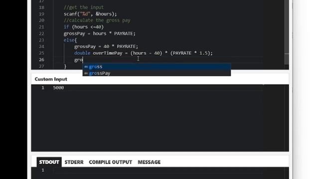 Finding Gross Pay, Net Pay and Taxes writing C program | Challenge Program in C | Newton School смотреть онлайн