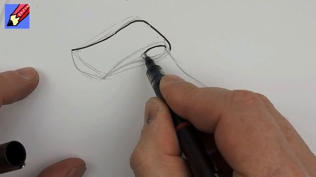 How to draw an Axe Real Easy смотреть онлайн