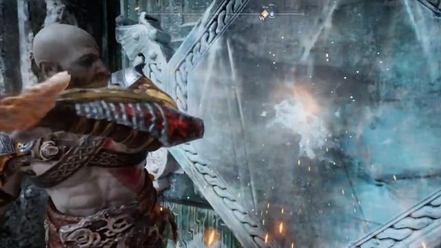 God of War Get Chisel Use Binding Point Open Door смотреть онлайн