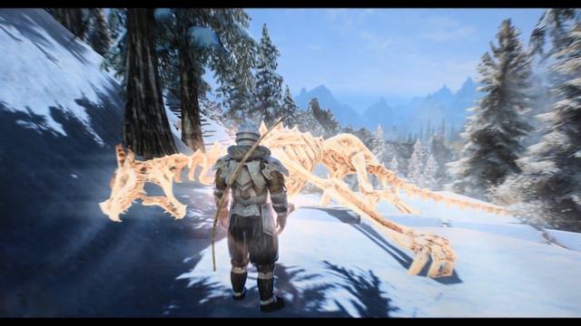 Flying Whale in Skyrim Special Edition смотреть онлайн