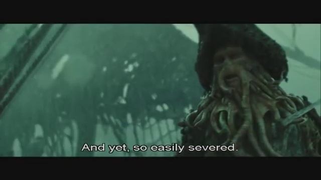 Pirates of the Caribbean Davy Jones Scenes смотреть онлайн