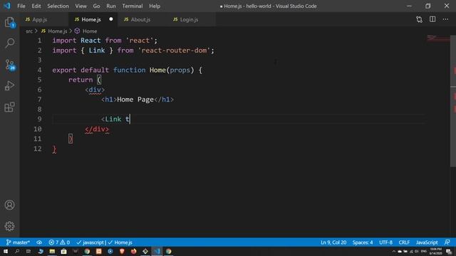 3 React Router System | React Js смотреть онлайн